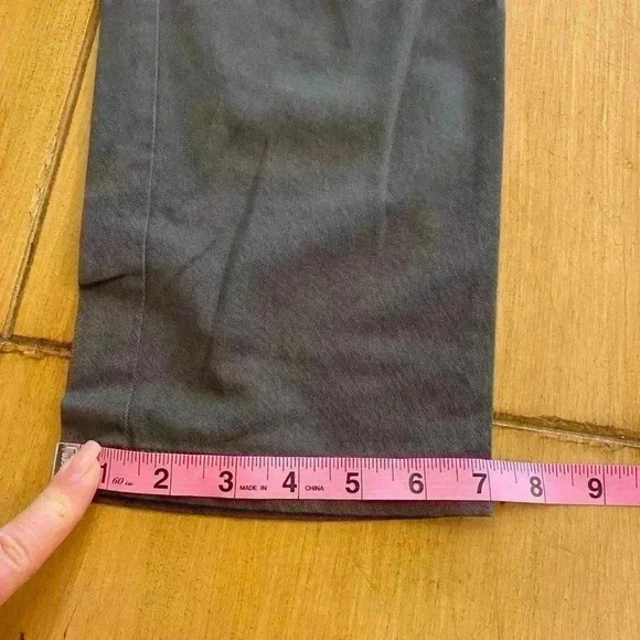 Everlane Womens Performance Chino Uniform Athletic Cut Slate Gray NEW 33”x32” - Picture 7 of 11